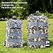 TOPQSC Military Tactical Backpack, Waterproof 600D Oxford Fabric Outdoor Tactical Bag Shoulder Expandable Hunting Tactical Daypack Sport Casual Backpack for Camping Trekking Hunting 30L Small ACU