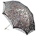 Honeystore Lace Travel Parasol Twice Folding Anti-uv Sunshade Windproof Umbrella