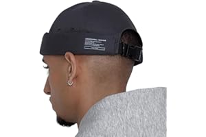 UNDERCONTROL Brimless Sailor Fisherman Leon Hat No Visor Miki Skull Docker Beanie Trawler Tactical Ring Cap for Men & Women