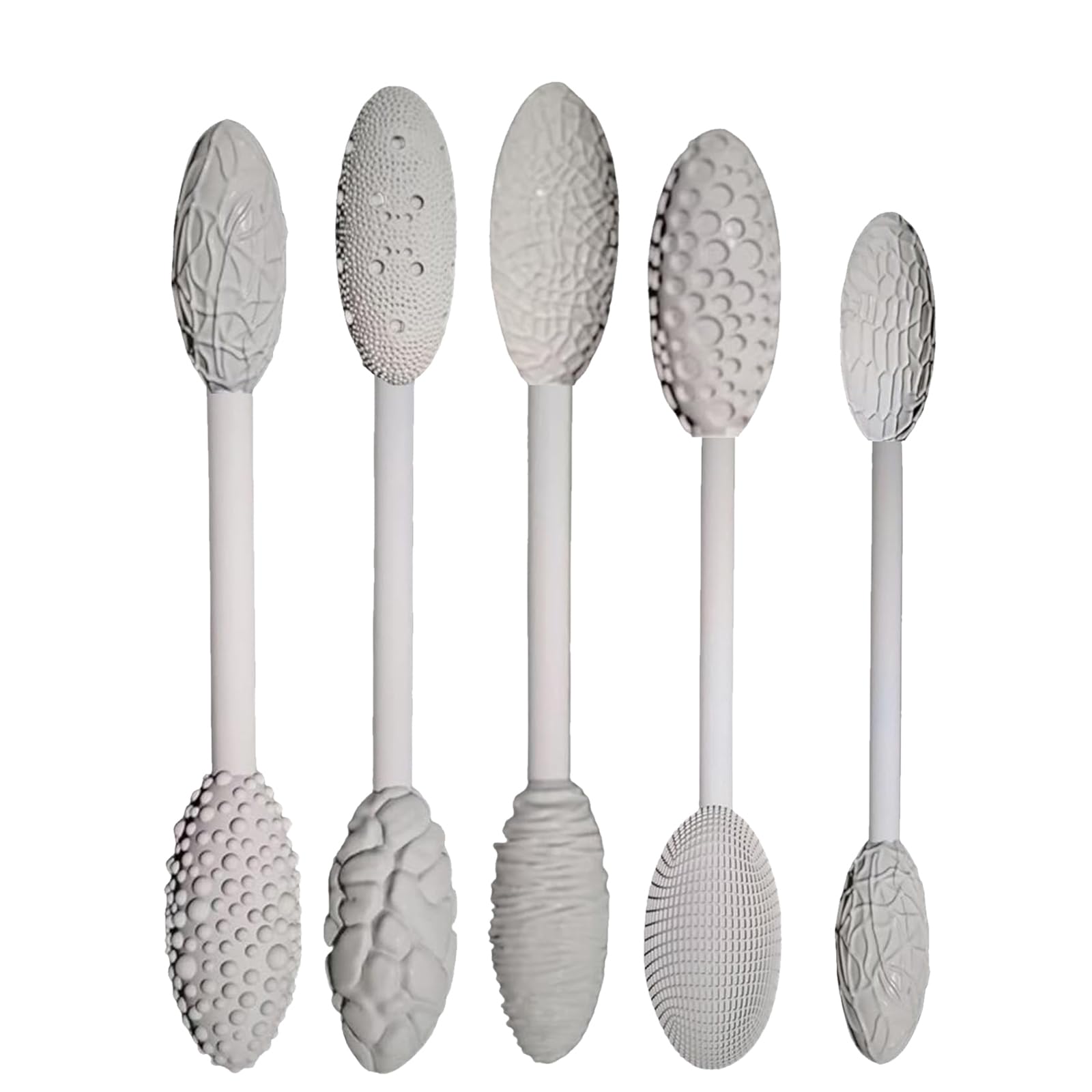 Photo 1 of Clay Art Texture Tool Set – 5 Double-Headed Modeling Pattern Rollers for Pottery & DIY Crafts, for Beginners and Professionals