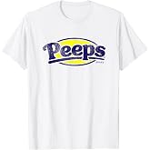 Peeps Easter Classic Distressed Peeps Brand Logo T-Shirt
