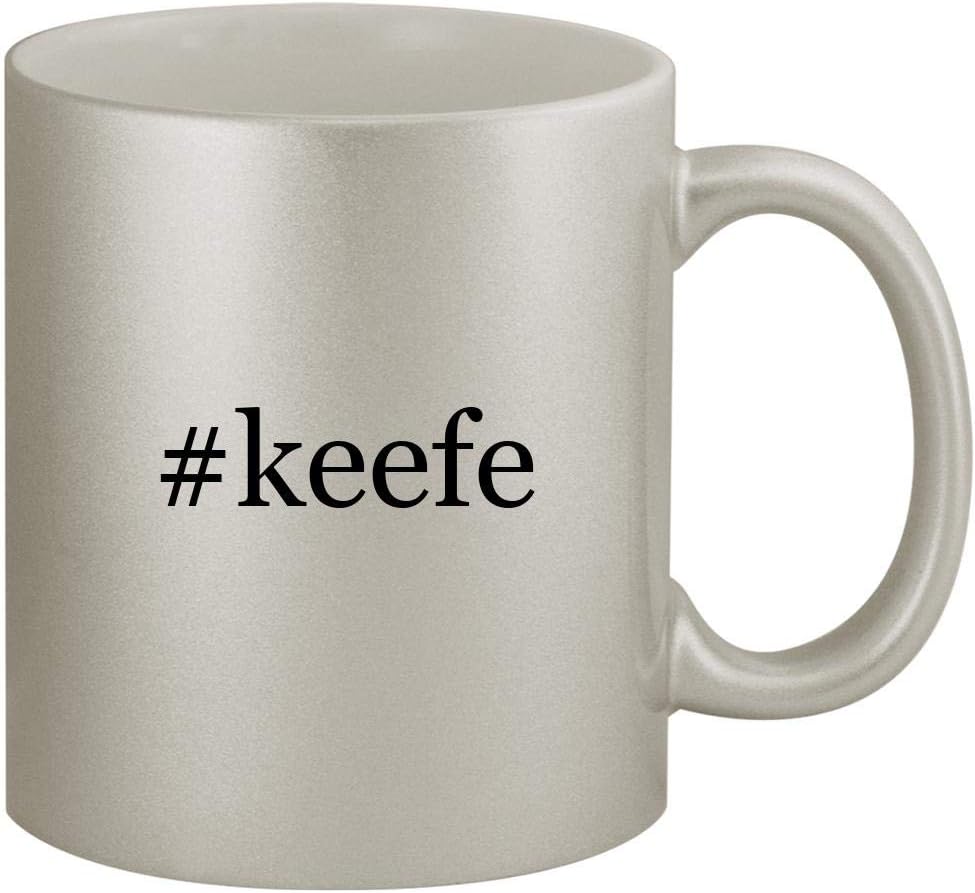 keefe 11oz Silver Coffee Mug Cup Kitchen & Dining