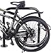 Amazer Bike Cable Lock, 6-Feet Bike Lock Cable Coiled Resettable Combination Cable Bike Locks with Mounting Bracket, 6 Feet x 1/2 Inch