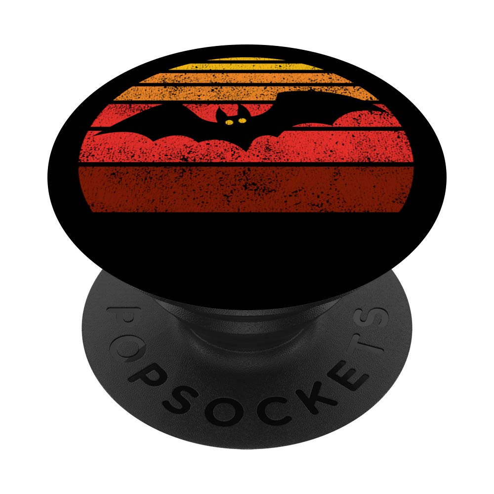 Retro Vintage Bat Halloween Vampire Costume Gift PopSockets Grip and Stand for Phones and Tablets