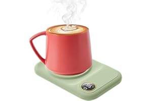 Coffee Cup Warmer - 3 Modes Auto Shut Off Heater | Electric Cup Warmer - for Study Convenience Home Indoor Desk Morning Daily