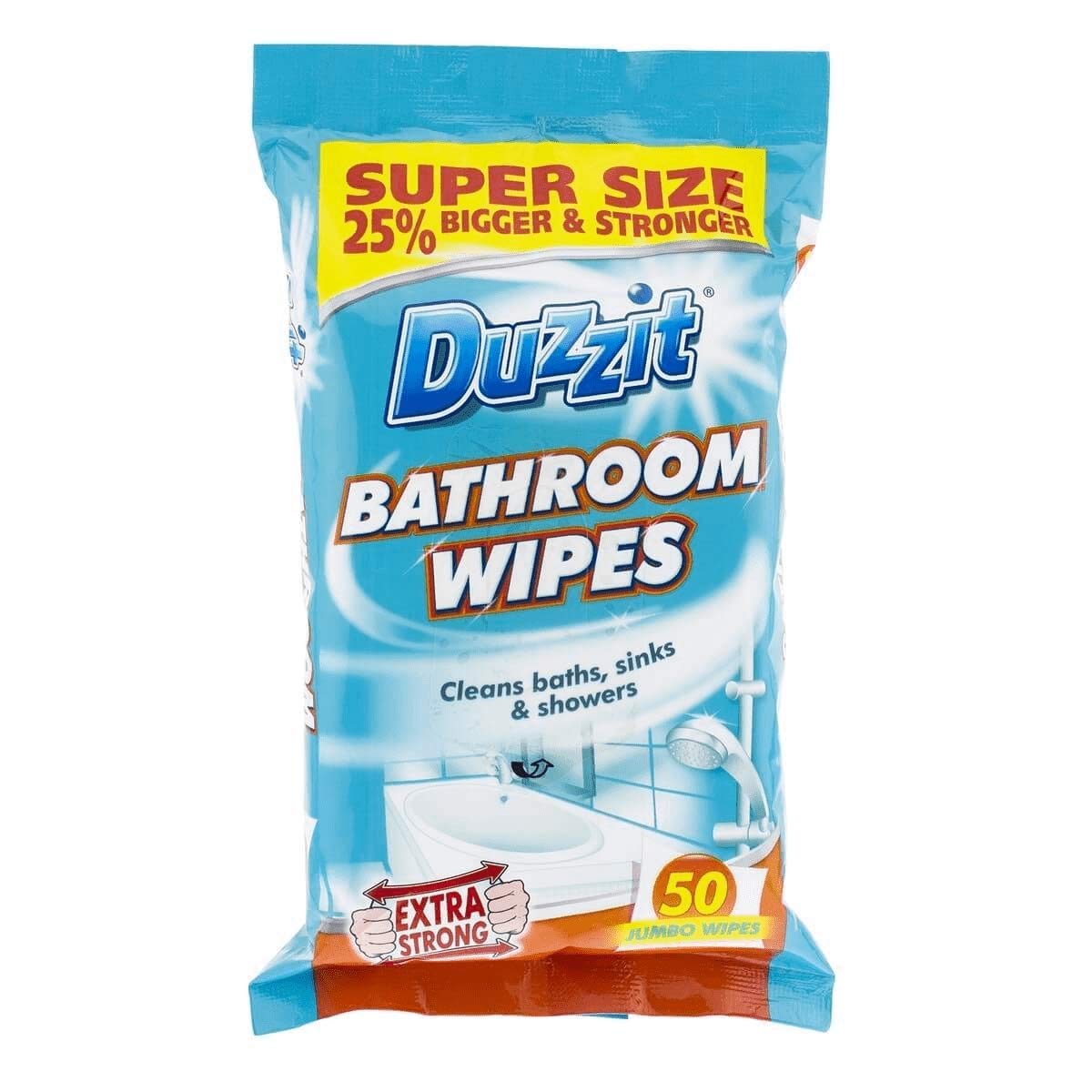 Duzzit Bathroom Wipes 50 PACK