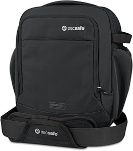 Pacsafe Camsafe V8 Anti-Theft Camera Shoulder Bag, Black