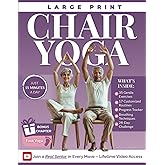 Chair Yoga for Seniors Over 60: Beginner-Friendly Exercises and Stretching to Improve Mobility, Joint Health, and Well-Being – Includes Video Demonstrations