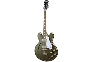 Epiphone Casino Hollowbody Worn, Olive Drab