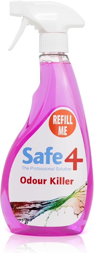 Safe4 Odour Killer – Pet Safe Odour Eliminator Spray 500ml Ready to Use