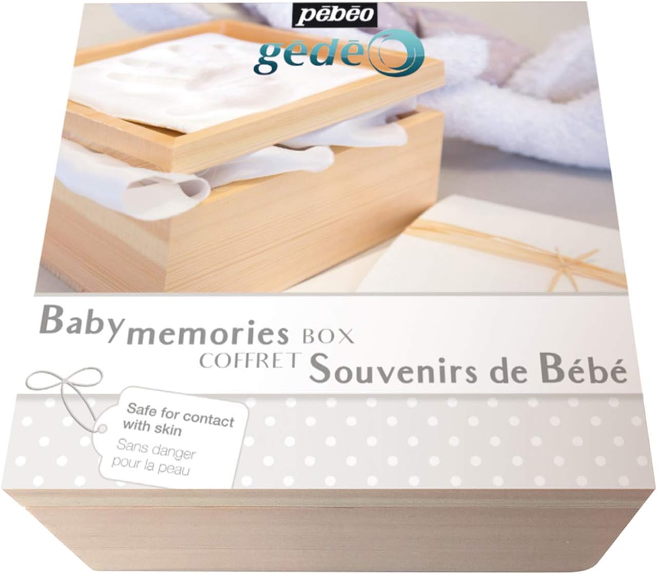 Pébéo - Caja de recuerdos de niño, azul, 9,00 x 16,00 x 15,00 ...