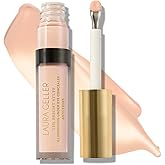 LAURA GELLER NEW YORK The Bright Stuff Illuminating Under Eye Concealer with Cooling Metal Tip - Light Coverage (01 Porcelain)