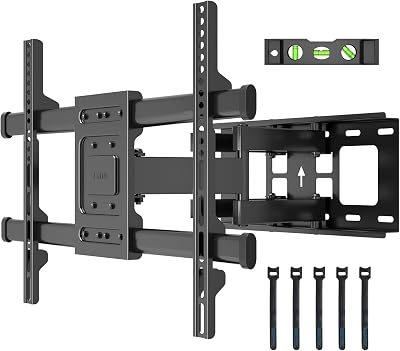 BONTEC TV Wall Bracket 32-85 Inch Full Motion Dual Arm 60kg VESA 600x400