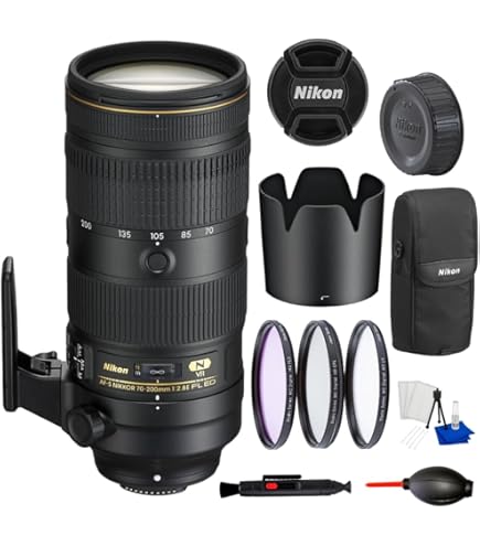 Amazon.com: Nikon 20063 AF-S NIKKOR 70-200mm f/2.8E FL ED FX Full
