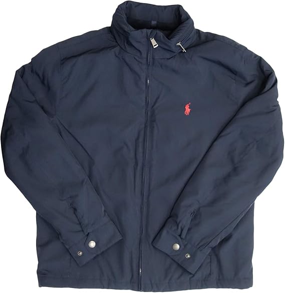 Amazon ポロ ラルフローレン Polo Ralph Lauren メンズ ジャケット アウター コート ネイビー レッド M 並行輸入品 コート ジャケット 通販