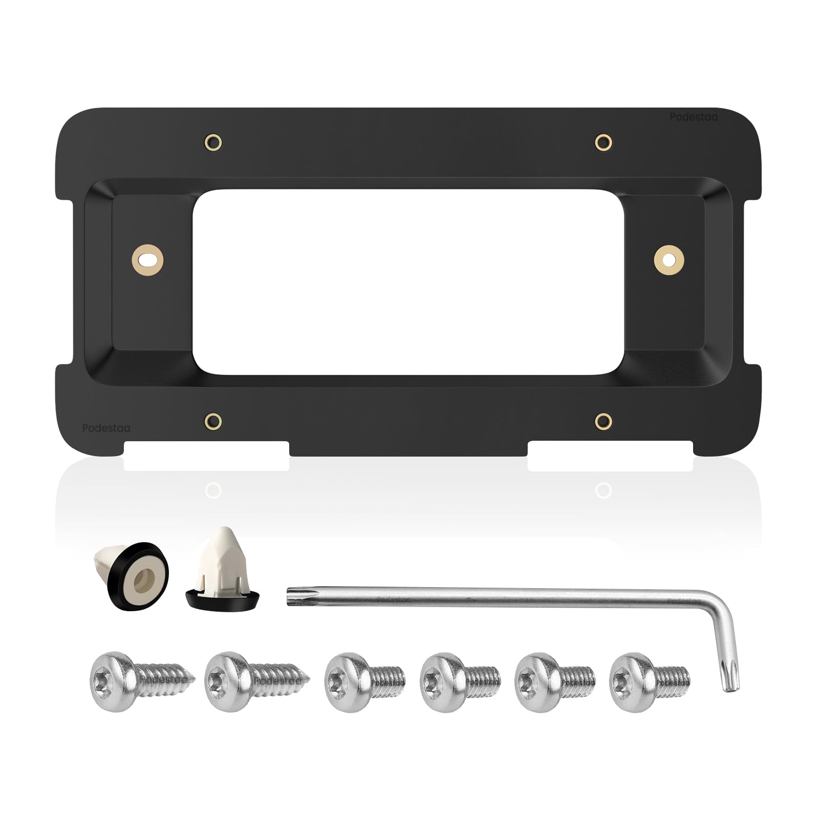 Photo 1 of Podestaa Rear License Plate Frame Bracket Holder Mount for 2005-2023 BMW 1/2/ 3/5 / 6/ X Series, 328i 323i 528i M3, 2002-2019 Mini Cooper 51187160607 511882380615 51188238061 ScrewsLPNPMEZ0837674
