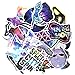 40 Pcs Galaxy Magic Sky Star Alien Stickers for Laptop Stickers Motorcycle Bicycle Skateboard Luggage Decal Graffiti Patches Stickers for [No-Duplicate Sticker Pack]