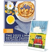 Amazon.com: Linnea Design 2025 Poster Calendar 11 x 14" Artwork by ...