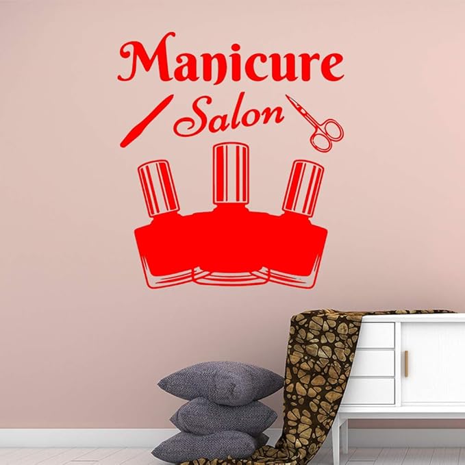 yaoxingfu Salón de manicura Caliente Decoración para el hogar ...