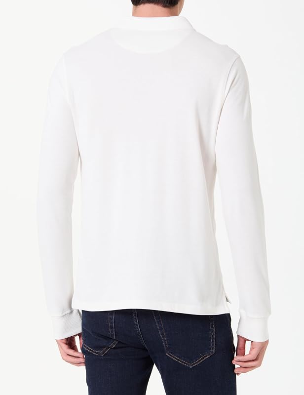 Polo Masculino M Básico Longo, Branco (Mousse White), M — foto 3 de 4