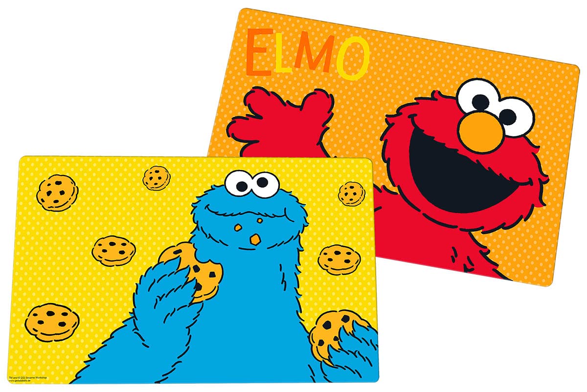 Sesame Street 2022 Place Mats Set of 2