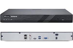 ONWOTE 12MP 32 Channel NVR IP Security Video Audio Recorder, Only Work with ONWOTE 12MP/ 4K 8MP/ 6MP/ 5MP PoE IP Cameras, 2 SATA Support 20TB, 32CH NVR Work with Standard PoE Switch (No HDD Included)
