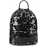 Raylans Girls Sequin Shiny Glitter Mermaid Backpacks Multi Color