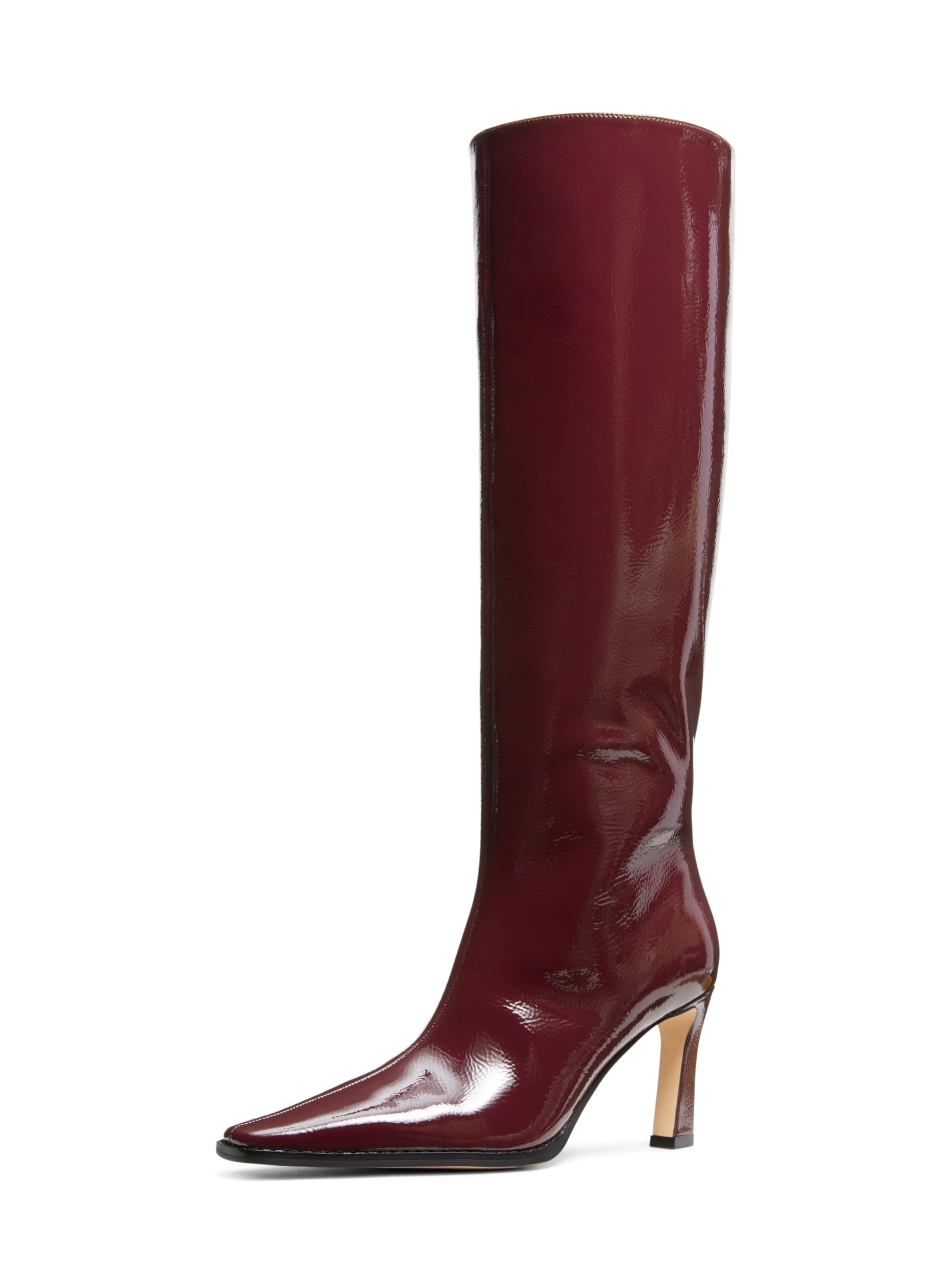 Michael Kors Women’s Darrah Heeled Boot, Oxblood, 5