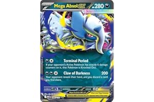 POKÉMON Pokemon - Mega Absol ex - 086/132 - ME01: Mega Evolution (MEG) - Double Rare - Single Card
