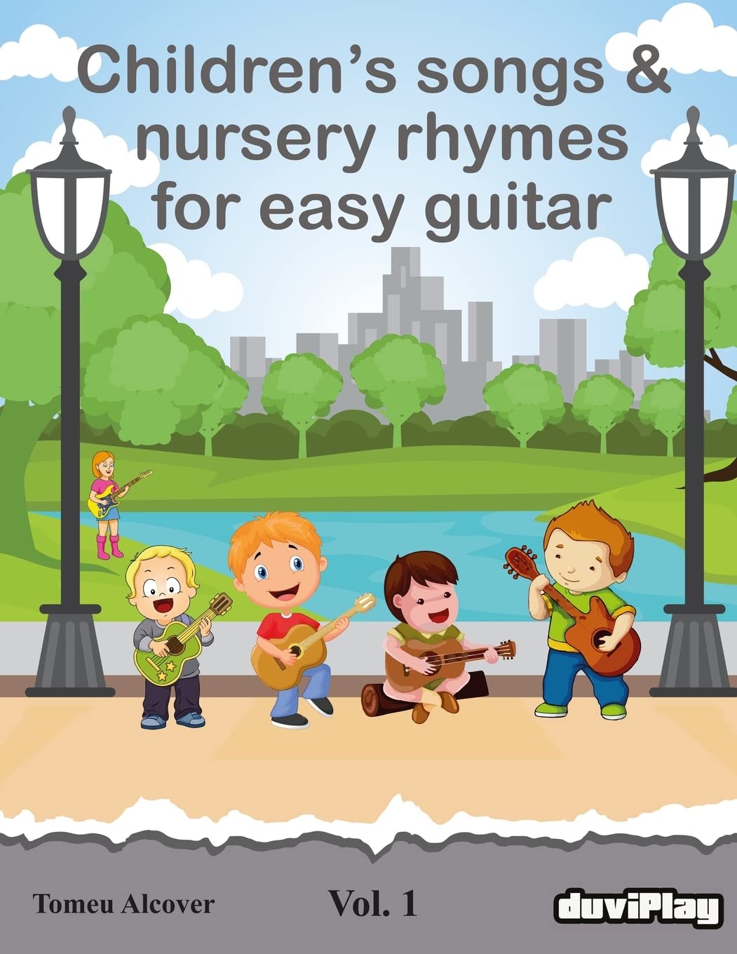Children's songs & nursery rhymes for easy guitar. Vol 1.: Volume 1