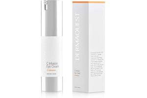 DermaQuest C Infusion Hydrating Revitalizing Eye Cream - Eye Bags Reducer, Eye Puffiness Treatment & Under Eye Cream For Dark Circles (0.5 oz)
