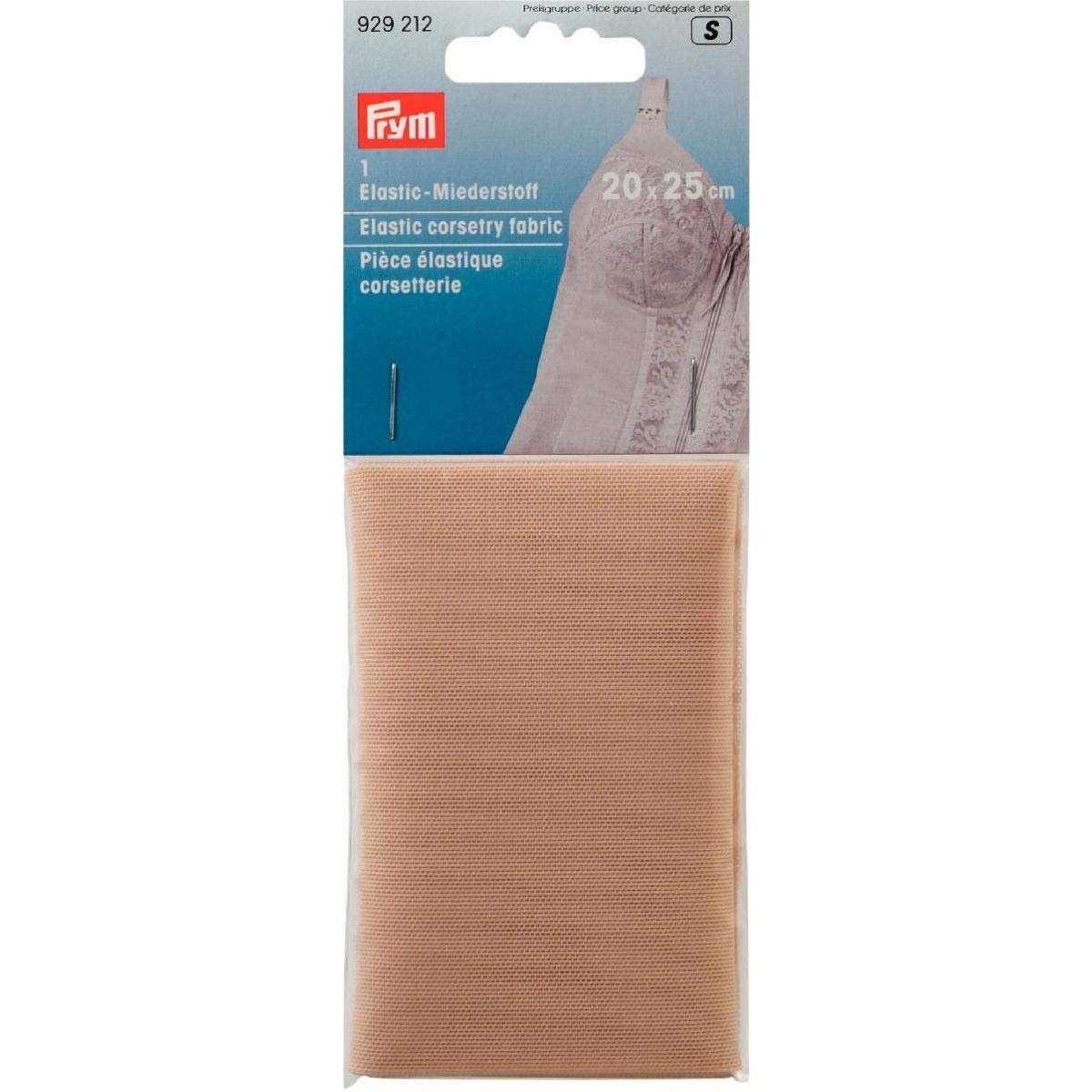 Prym Corsetry Fabric Elastic, White, Haut