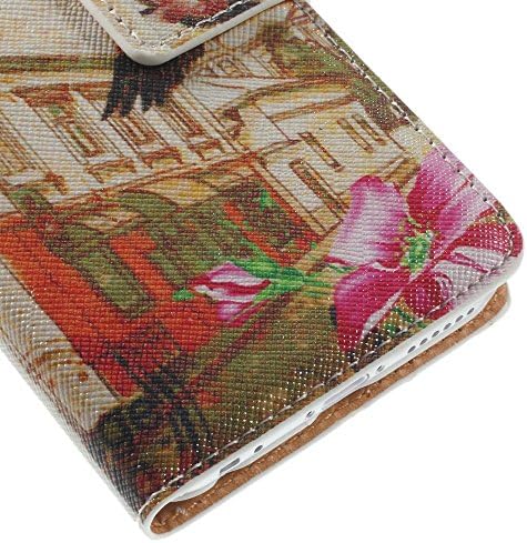 MaryJane Folio Leather Stand Case for iPhone 6 4.7-Inch - Retail Packaging - Venezia Flower Bird