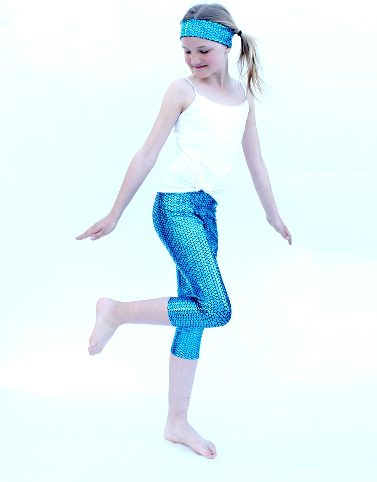 YogaBerries Capri Girls Dance Leggings