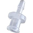BleedZone - Female Luer Lock Adapter - 1/8" Hose Barb Fitting PP Polypropylene Hose, 25x Syringe Adapter for Laboratory Equipment, Hose Connector