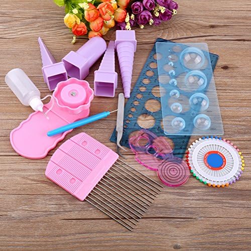 Quilling Tools Kit 11 In 1 Paper Craft Set Best Gift For Your Friends Or Families Who Love To Making Crafts.made Of Material Which Is Durable, Sturdy And Long-lasting.