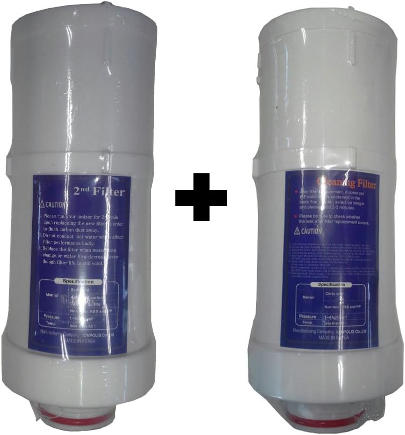 Life Ionizer Multiple Replacement Filter Set 2nd (IFL-0012)+Cleaning (IFL-0008) for Life 7700/9000/9100/9200/ Life Next Generation M5, M7, M9, M11, M13