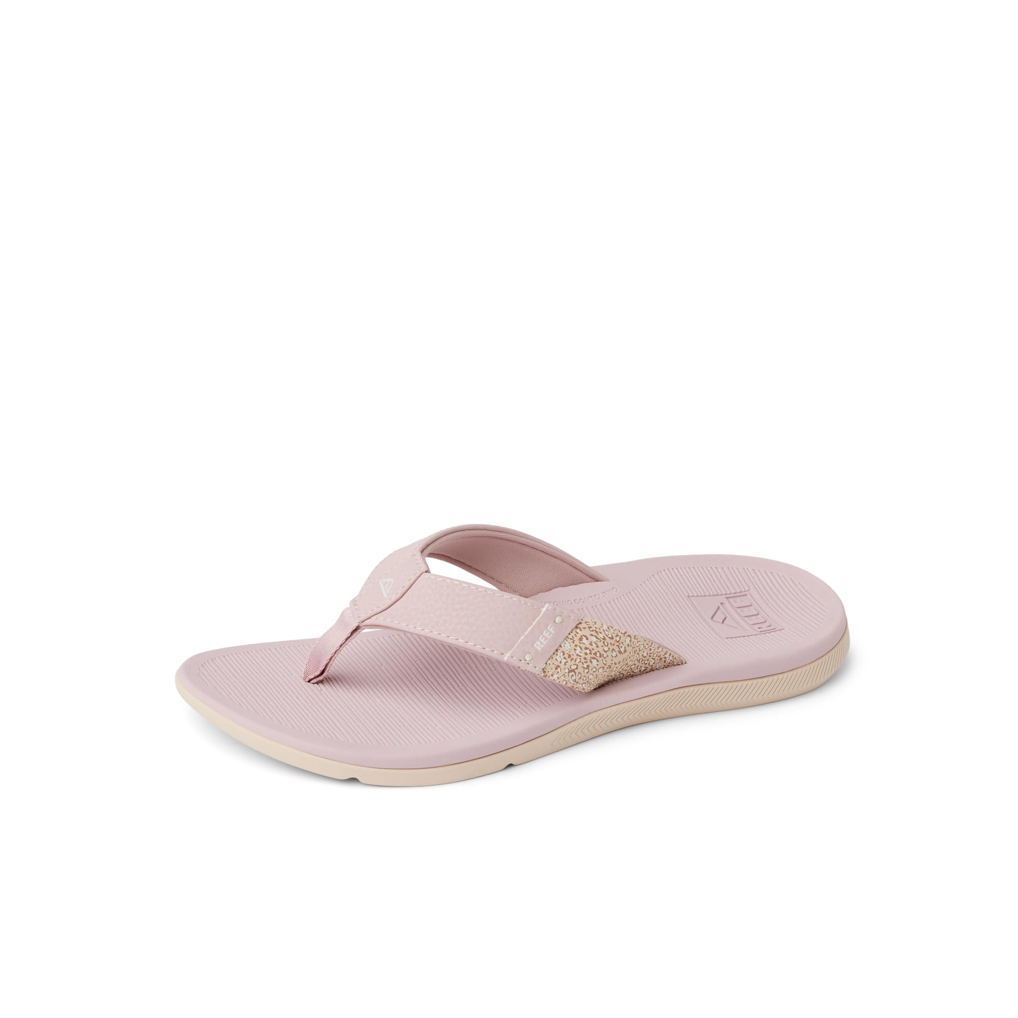 REEF Santa Ana Womens Flip Flop, Arch Support, Water Friendly, Non Marking Outsole, Pale Mauve, 8 Image REEF Santa Ana Womens Flip Flop, Arch Support, Water Friendly, Non Marking Outsole, Pale Mauve, 8 Image
