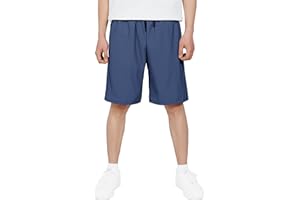 CAMLAKEE Boys Athletic Shorts Quick Dry Kids Performance Basketball Shorts with Zipper Pockets