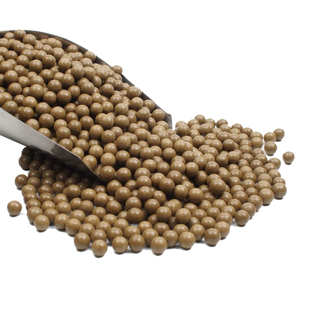 KuTi Kai 9mm Colorful Mud Slingshot Balls Hard Clay Ball Catapult Sling Shot Ball for Shooting Target Practice (Yellow, 500g/PACK)