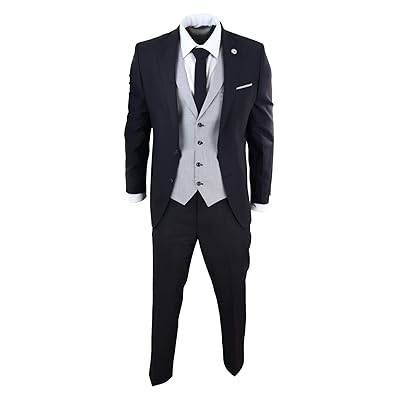 Vintage 1920s Gatsby Suit for Men in Black Tweed Bahrain Ubuy