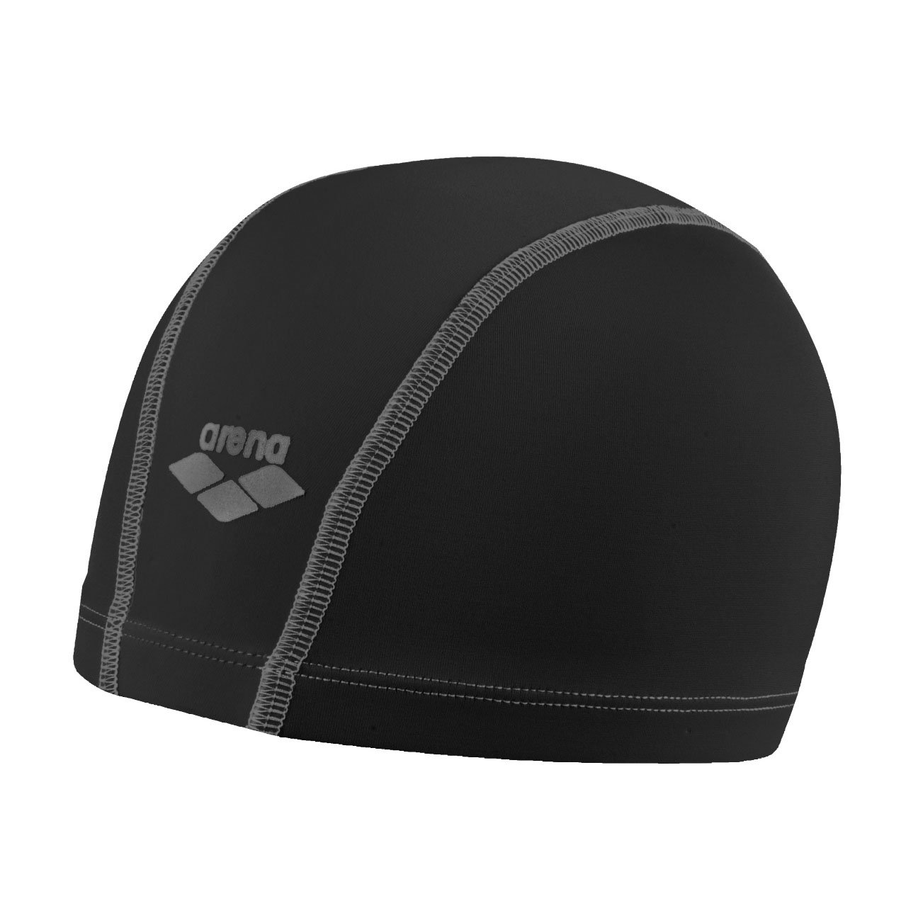 Arena Unix Swimming Cap for Adults, Unisex, unisex_adult, 0000091278-014, Black, one size