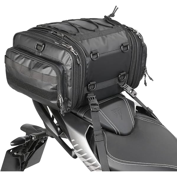 Bolsa Asiento Moto Bolsa De Viaje Impermeable Rhinowalk 65L Para