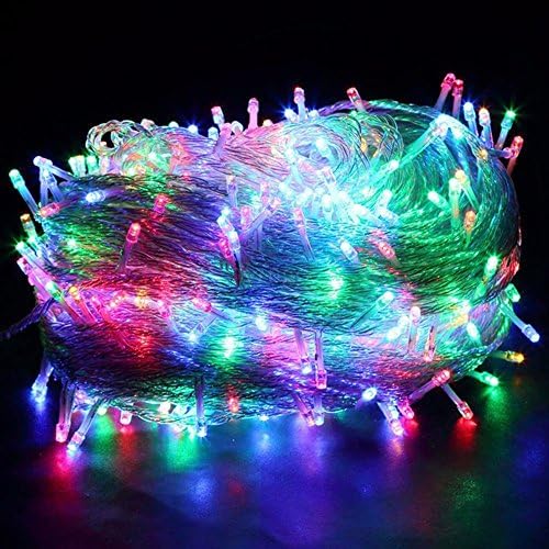 String Lights 304 leds Icicle Window Night Light LED Curtain Fairy Lights ,8 modes, Christmas Wedding Party Outdoor Decor Rope Lighting (Multi-Color) 9.8x9.8ft(118in118in)