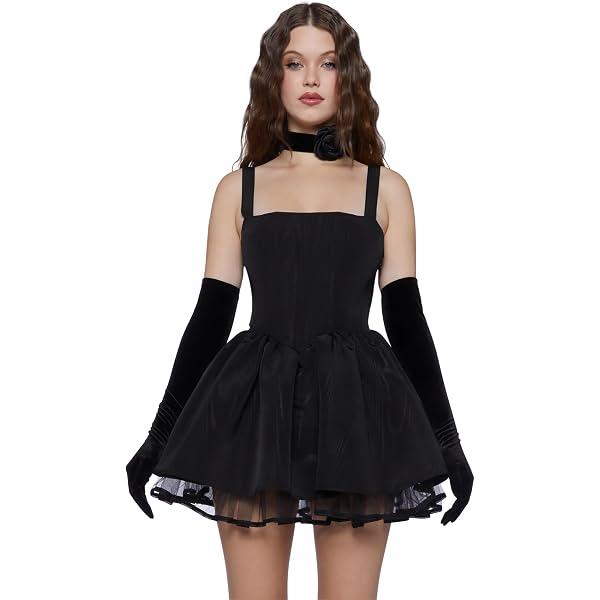 Amazon.com: Dolls Kill Plus Magic Moves Corset Dress by  display picture 2