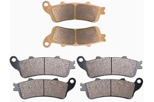 AHL Front & Rear Brake Pads Set for Honda GL1800 Goldwing (All models) 2001-2013/Honda VTX1800 (All models) 2002-2013