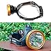 Odear Headlamp LED 3 Modes Headlight Powered Helmet Light with Rechargeable Batteries for Outdoor Hiking Camping Riding Fishing Hunting
