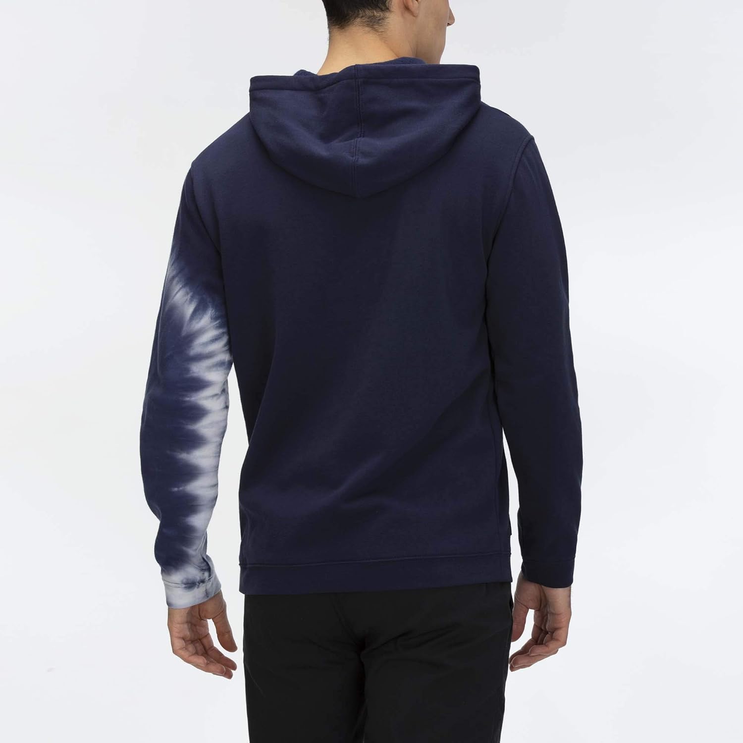 Hurley Men's Lincoln Dip Dye Fleece Pullover Hoodie, Obsidian - XL: Clothing