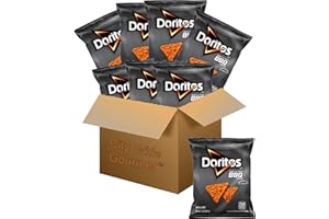 Doritos Sweet & Tangy BBQ Flavored Tortilla Chips, 1.75 ounce bags (Pack of 8), Bundled by City Wide Gourmet