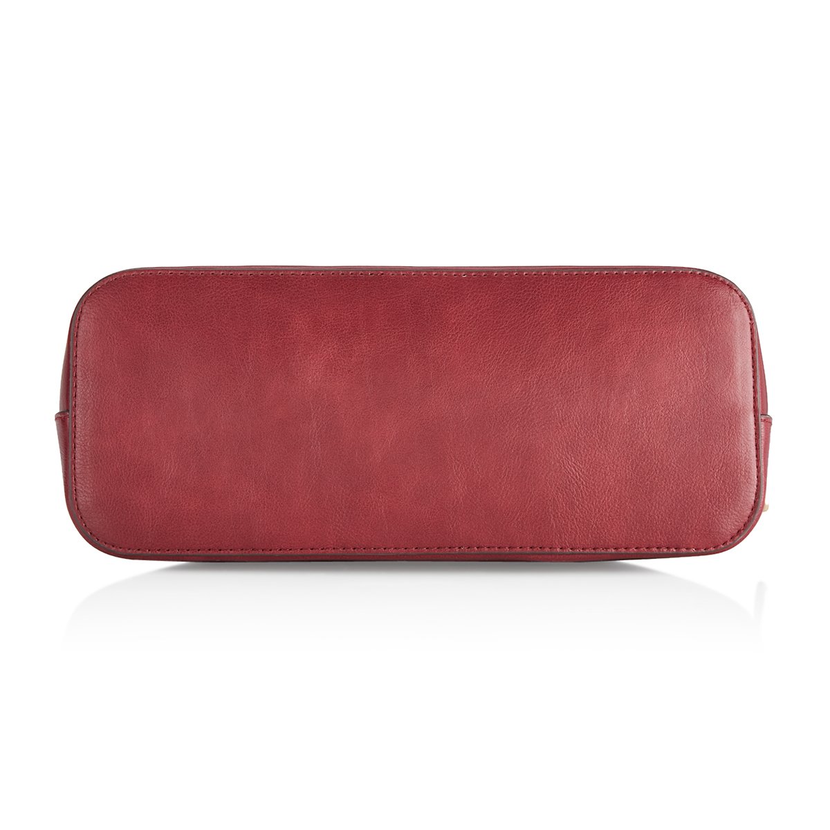 caprese tyra women's satchel (dark red)